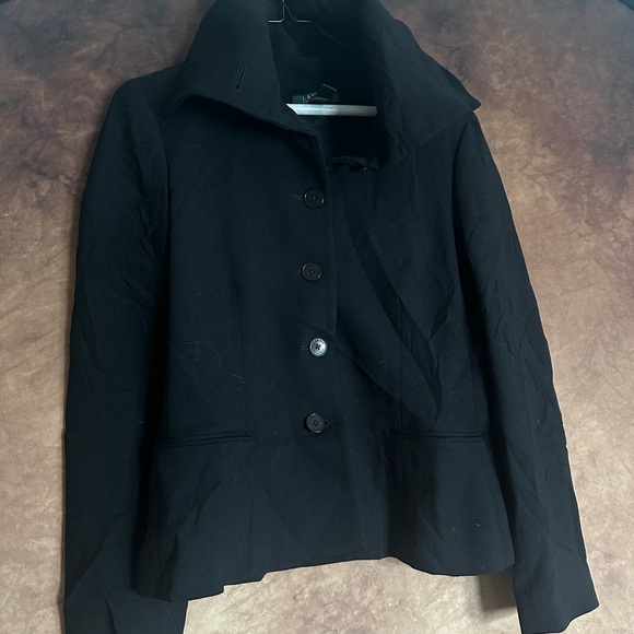 Ralph Lauren Wool Women's Elegant Black Blazer - Picture 1 of 4